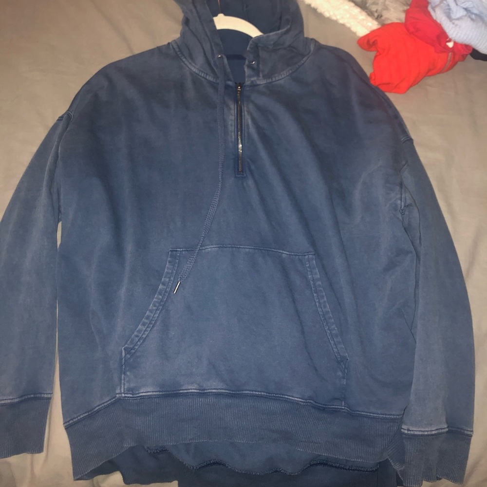 Quarter zip aerie sweatshirt only worn once